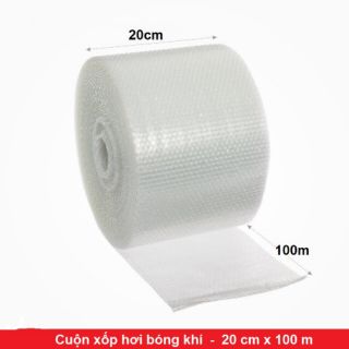 Cuộn xốp hơi, bóng khí, xốp nổ, giảm chấn 20cm x 100m
