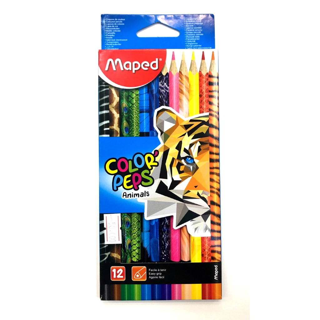 Chì màu animals Maped 12-832212 - Maped