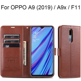 Bao da điện thoại có ngăn thẻ cho OPPO A9 A9x F11 Pro F11Pro A11x A9 2020