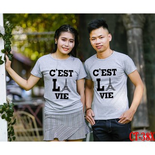 ÁO THUN ĐÔI ẢNH THẬT HOT