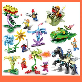 Đồ chơi lắp ráp lego giá rẻ Heima 9022 mô hình minifigues  Plants vs Zombies - Hoa quả nổi giận