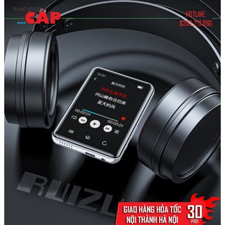 Máy nghe nhạc mp3 màn hình cảm ứng bluetooth ruizu d66 bộ nhớ trong 16gb - hàng chính hãng