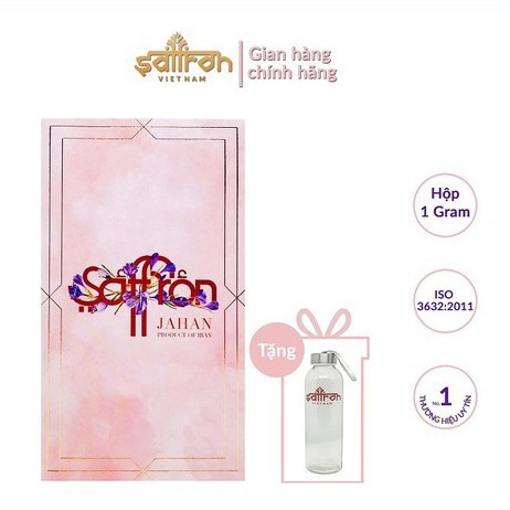 Nhụy Hoa Nghệ Tây Saffron Jahan 1Gr/hộp