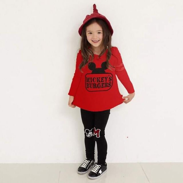 Set Mickey bé gái