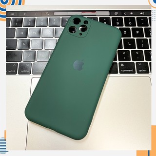 ỐP CHỐNG BẨN XANH FULL VIỀN BẢO VỆ CAMERA IPHONE