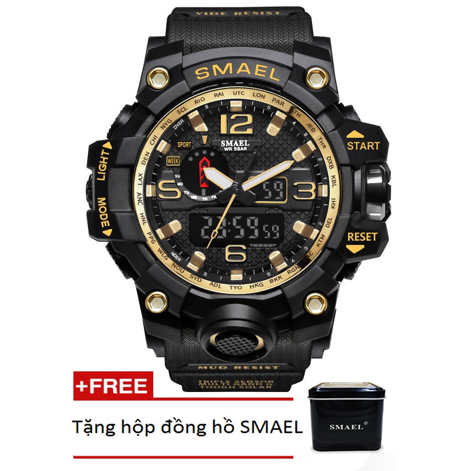 Đồng hồ điện tử thể thao nam SMAEL dây Silicon SM006 | BigBuy360 - bigbuy360.vn