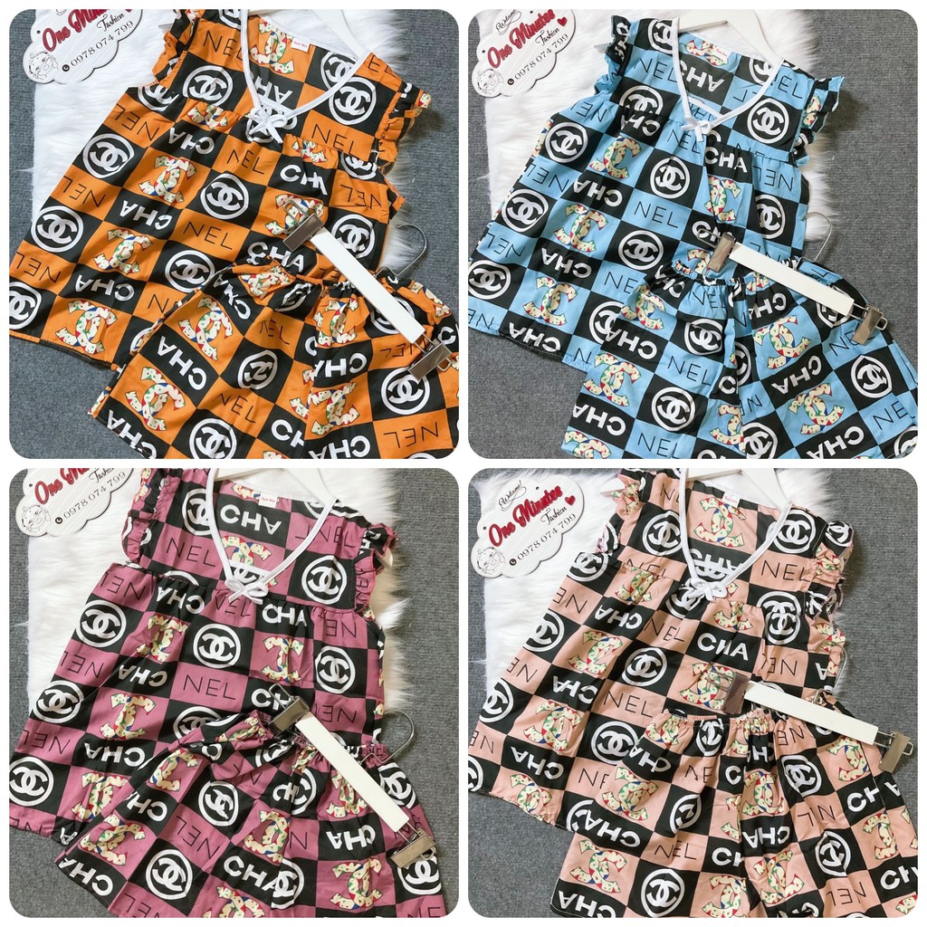 Set bộ mặc nhà hoa tiết dễ thương- Hình shop tự chụp | BigBuy360 - bigbuy360.vn
