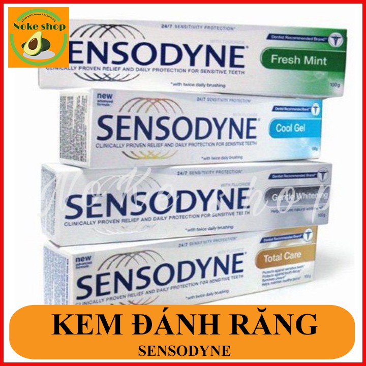 Kem đánh Răng Sensodyne 100g Thơm Mát Giảm Ê Buốt Bảo Vệ Toàn Diện
