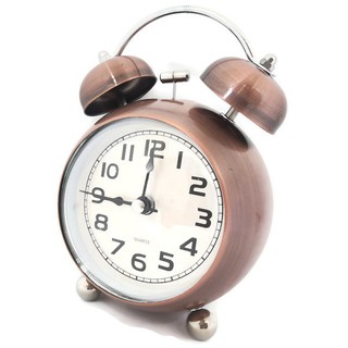 Đồng hồ báo thức để bàn cao cấp History Alarm màu nâu