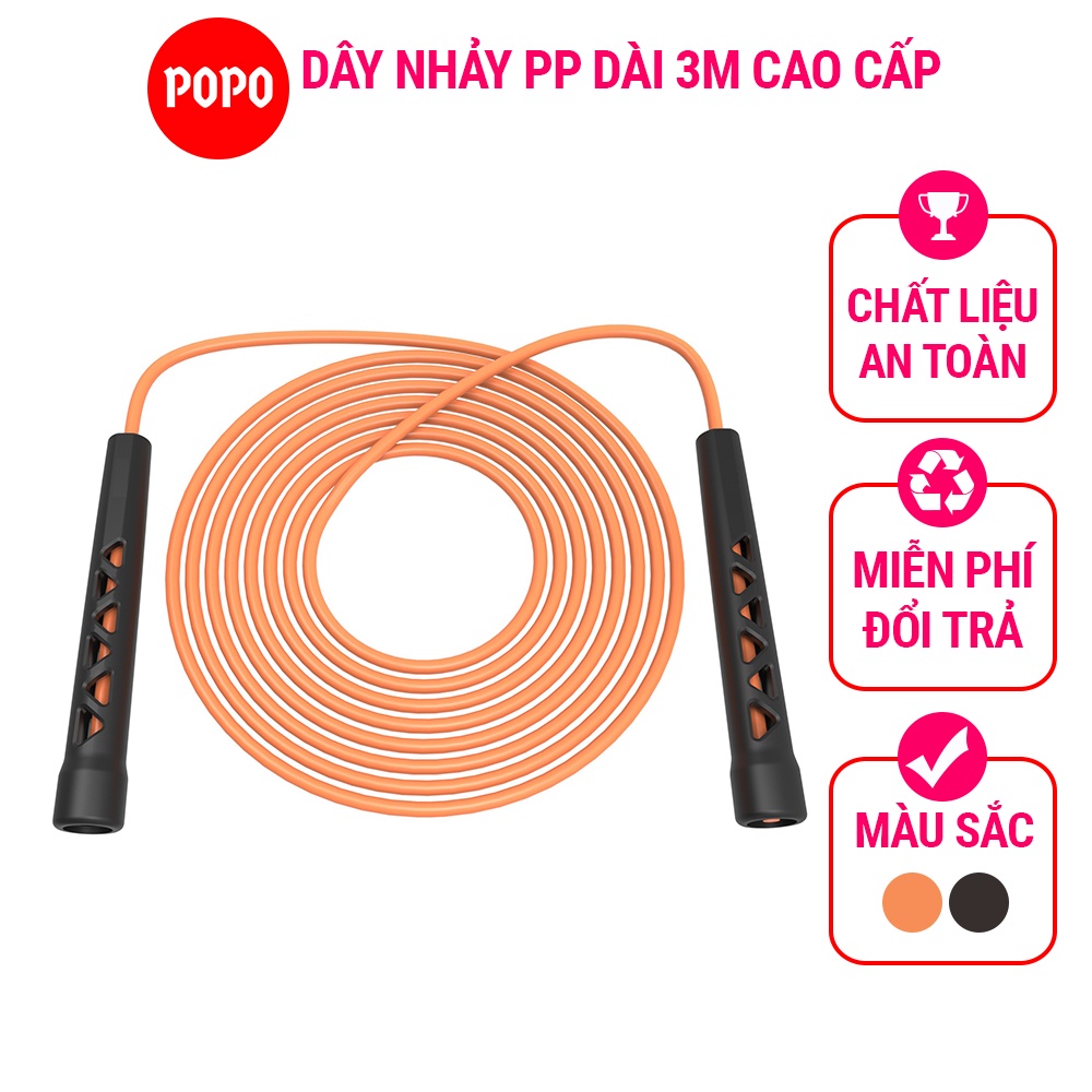 Dây nhảy dây tốc độ SPORTY TS86 100g tập thể lực, thê dục, giảm cân tăng tốc hiệu quả