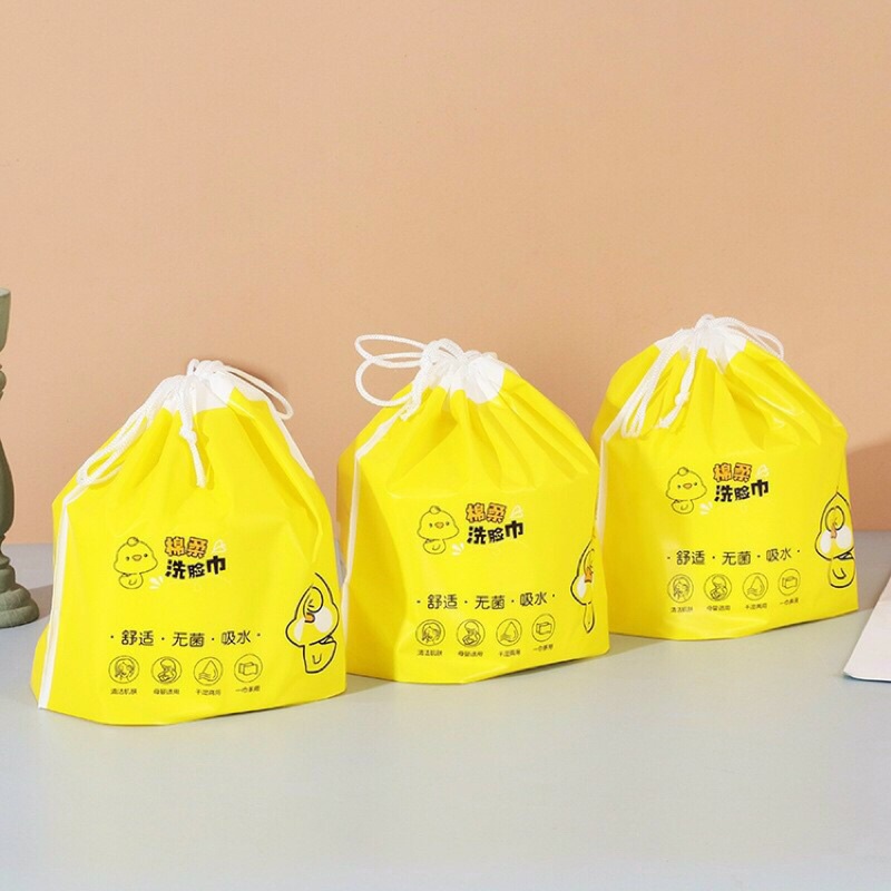 Khăn lau mặt dùng 1 lần 🎀SALE🎀 Khăn lau mặt -Hàn Quốc , Giấy tẩy trang cuộn to 300 tờ