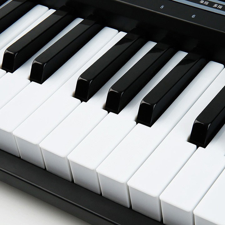 Đàn Piano Điện Tử Đàn Organ Electronic Keyboard 61 Cho Người Mới Tập Chơi Phím, Cho Bé Phím 2cm Kèm Giá Đỡ Nhạc Lý