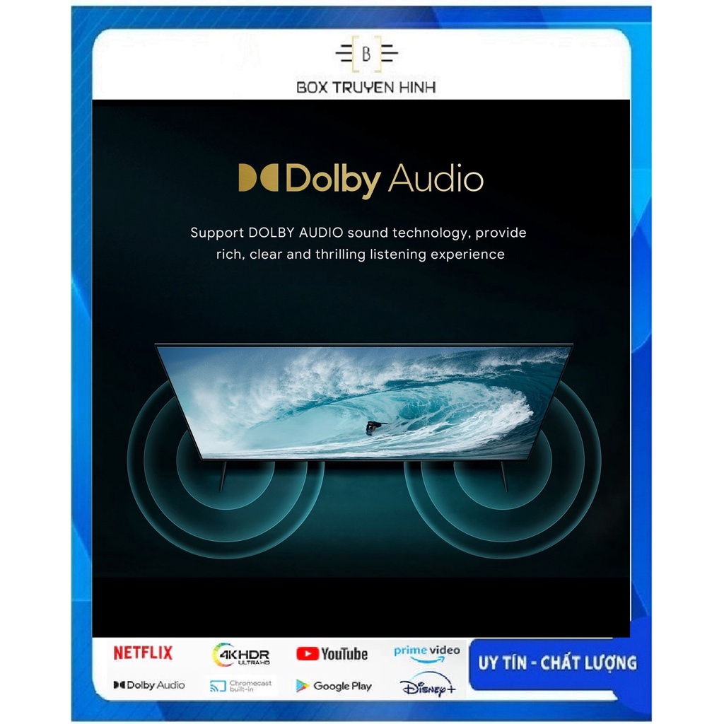 Android TV Box Mecool KM2 Plus New - Netflix 4K, AndroidTV 11 CE, Remote giọng nói, CPU S905X4 DDR4 2GB, Bộ nhớ 16GB