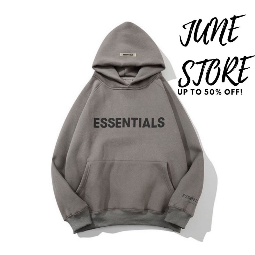 Áo hoodie essentials nỉ bông Cotton Dày Dặn POCAHOUSE | BigBuy360 - bigbuy360.vn