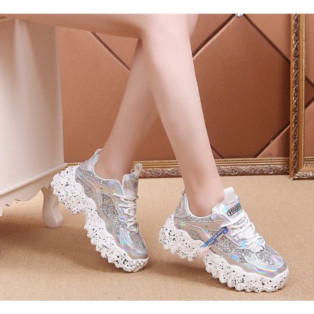[ FREESHIP TOÀN QUỐC ] Giày thể thao nữ độn đế lấp lánh hót 2020 | BigBuy360 - bigbuy360.vn
