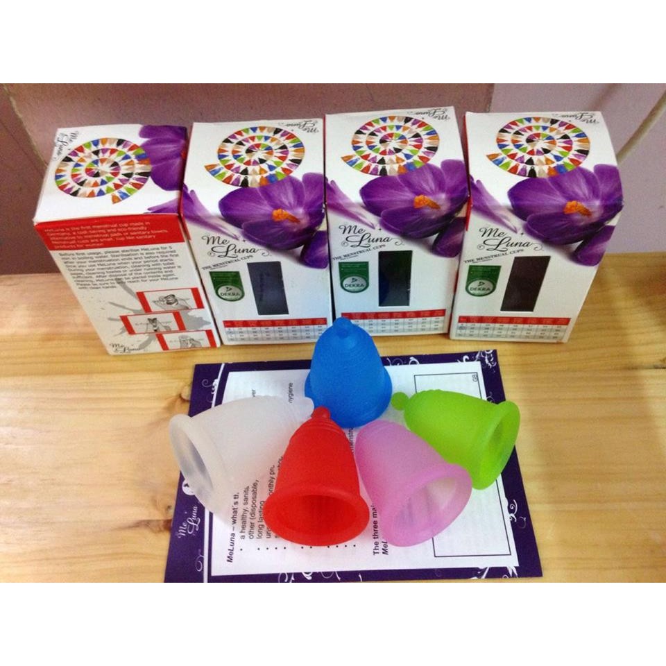 Cốc nguyệt san Meluna của Đức (Tặng thêm cốc tiệt trùng và 10 viên tiệt trùng)