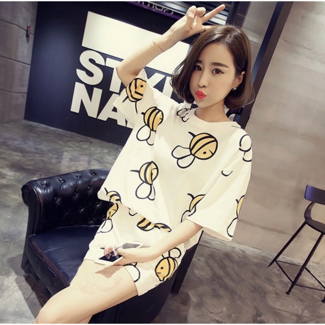 Bộ thể thao nữ hình con ong MS 02