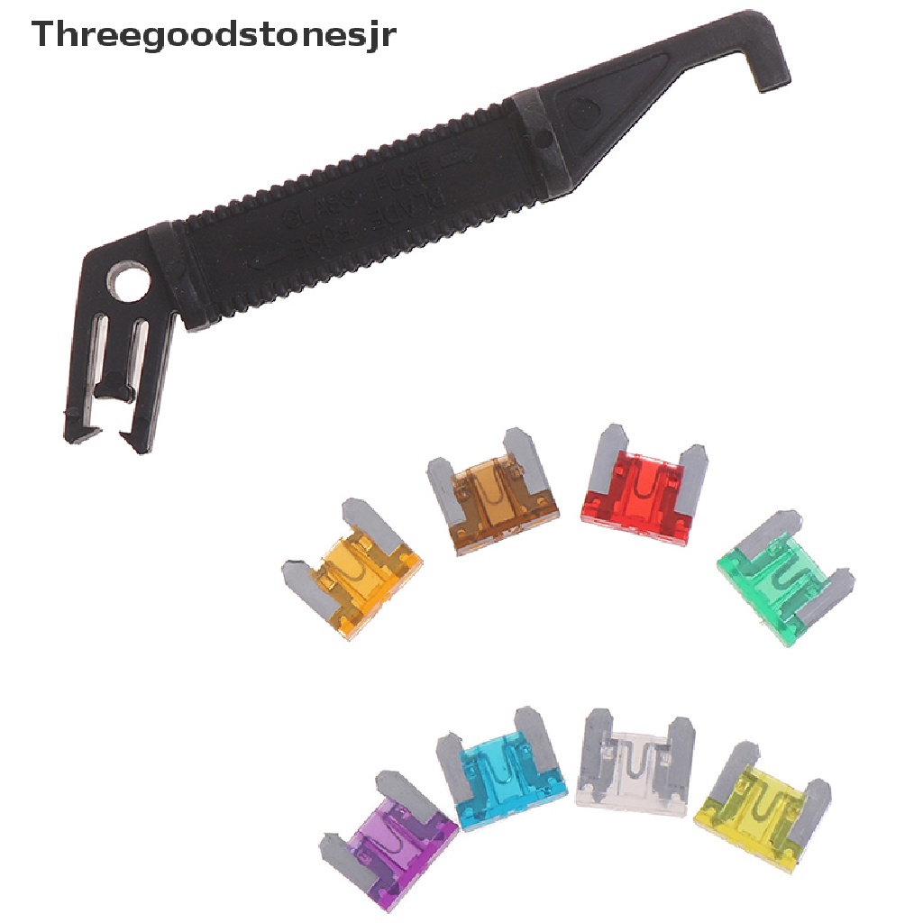 Set 100 Cầu Chì Lưỡi mini 3A5A7.5A10A15A 20A25A30A Cho Xe Ô Tô