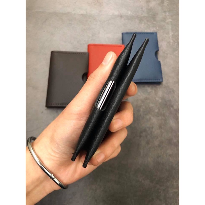 Ví da Mini nam nữ đều dùng được. Đựng thẻ ngân hàng, card visit, tiền.. nhỏ gọn, thời trang