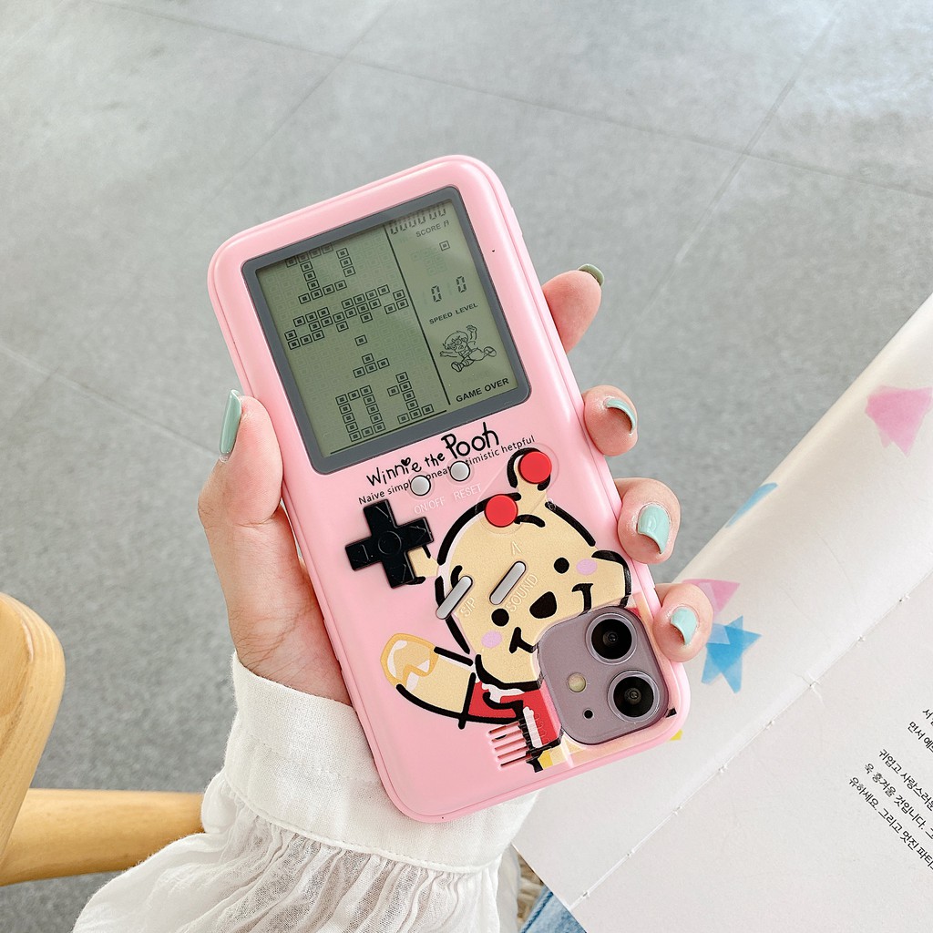 Ốp Điện Thoại Hình Winnie the pooh Cho Iphone 14pro Max 14 Plus 13 pro Max 12 pro Max 7 8 Plus X XS Max XR 11 pro Max