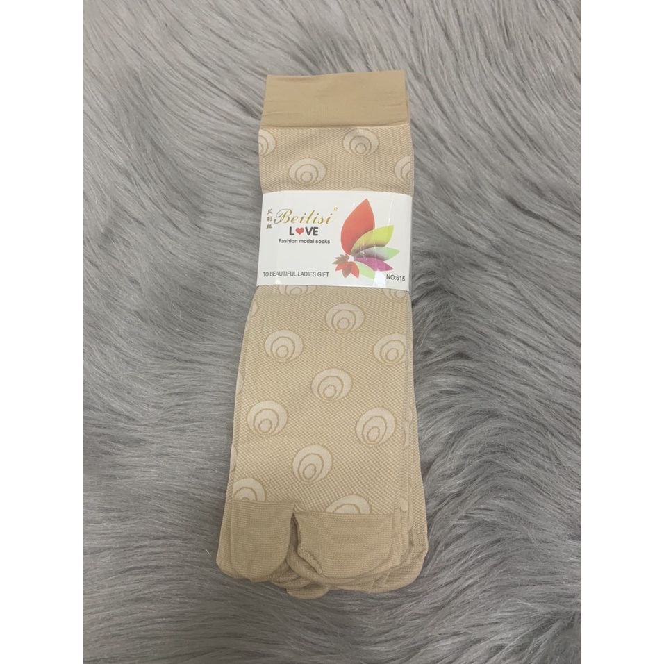 Combo 5 và 10 đôi vớ da , tất da , tất nữ , vớ nữ , cổ nhún , họa tiết bông chìm , thun cotton 100% co giãn tốt
