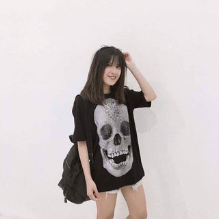 ÁO THUN TAY LỠ 3D ĐẦU LÂU ( Xả Kho ).
