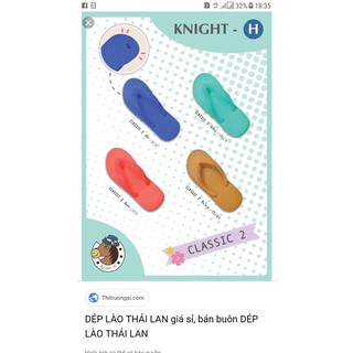 Dép lào huyền thoại thái lan loại 1
