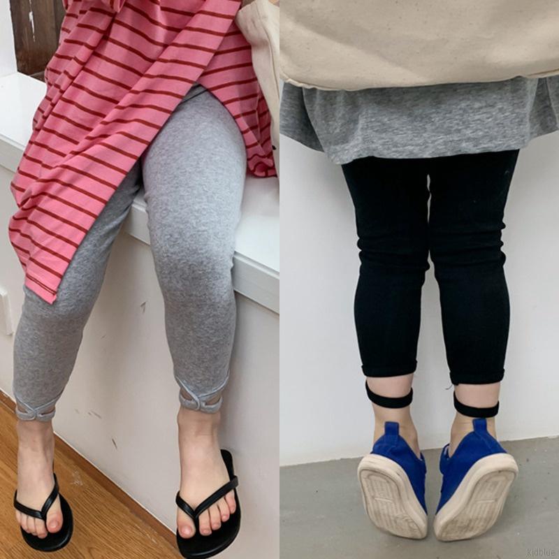 Quần legging dài phong cách Hàn Quốc thời trang mùa hè cho bé gái