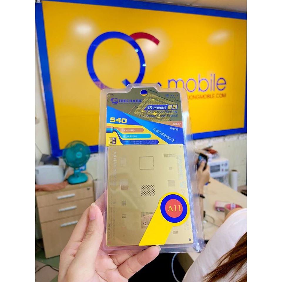 Vĩ làm chân 3D A8 đến A13/ S40 Mechanic