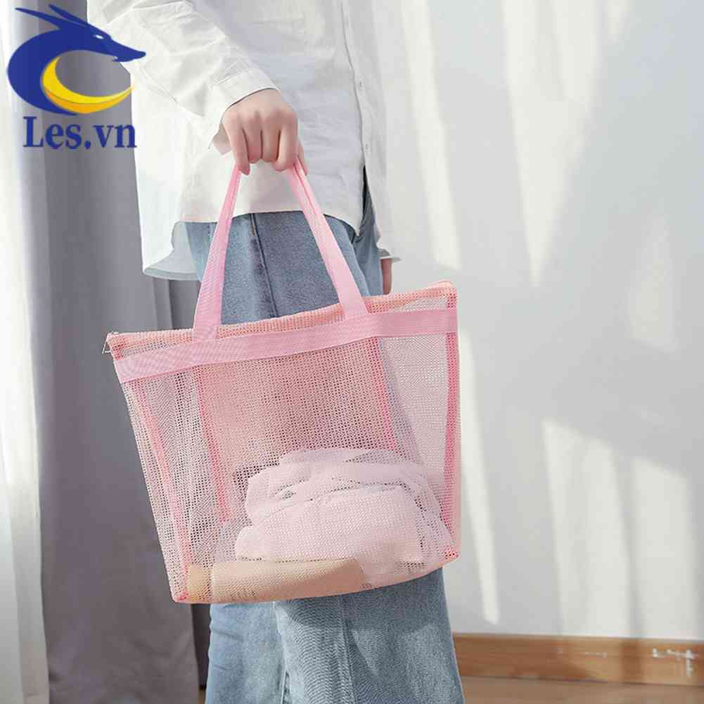 Túi Lưới Đựng Đồ Chơi Đi Biển Cho Bé