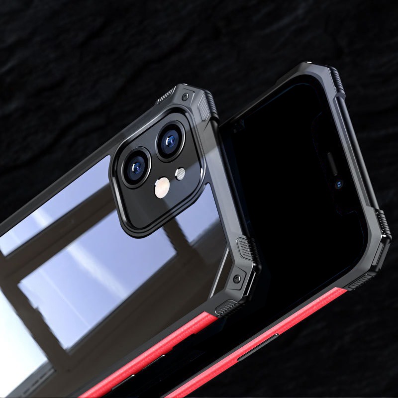 Ốp lưng IPAKY cho iPhone 11/ 11 Pro/ 11 Pro Max/ 12/ 12 Pro/ 12 Pro Max - Mặt lưng trong, Chống sốc