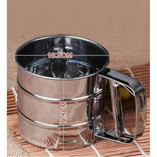 Cốc Rây Bột Inox