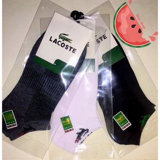 Lố 10 đôi Tất LACOSTE cổ ngắn