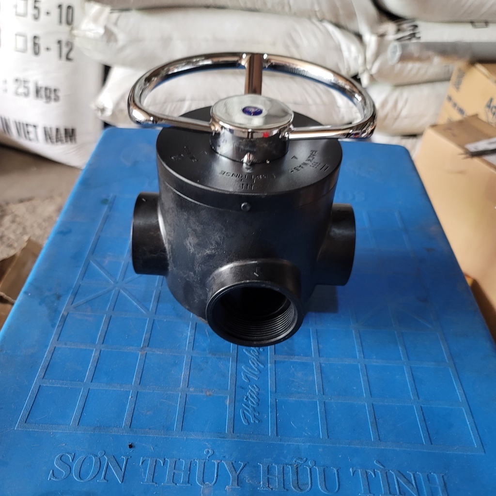 Van 3 cửa cổ 4 inch ống D60