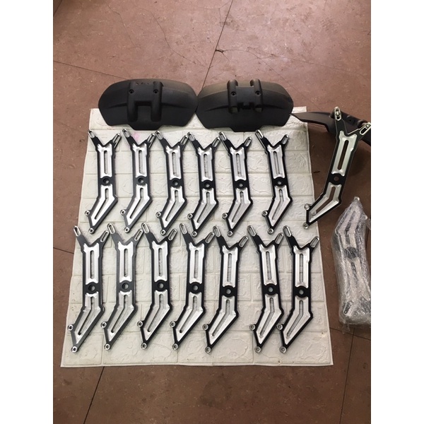 Chắn bùn sau nvx nhôm cnc hàng gia công tại shop