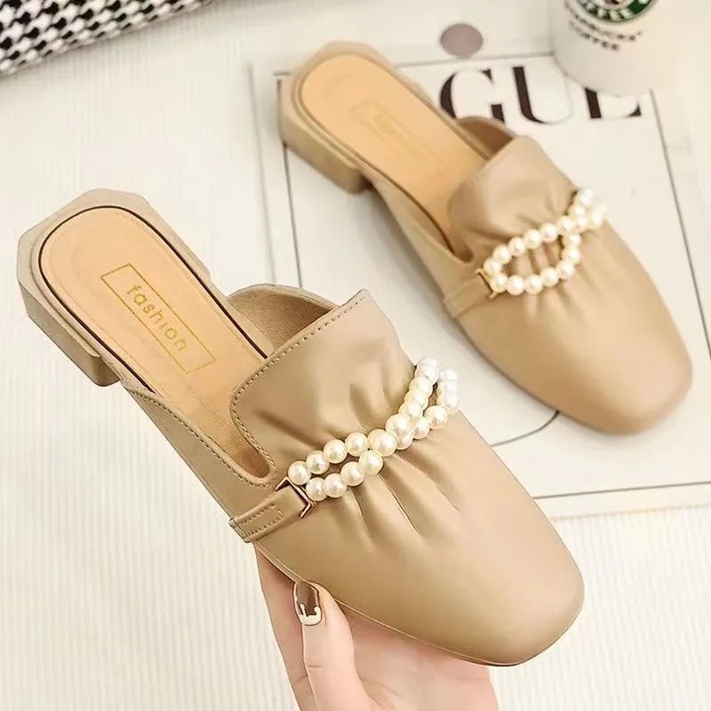 Dép Bít Mũi Phong Cách Hàn Quốc Thời Trang Mùa Hè Mới Cho Nữ