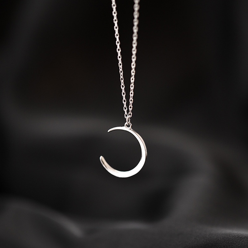 Dây chuyền xương quai xanh charm mặt trăng trang sức phụ kiện quà tặng tiệc tùng thanh lịch