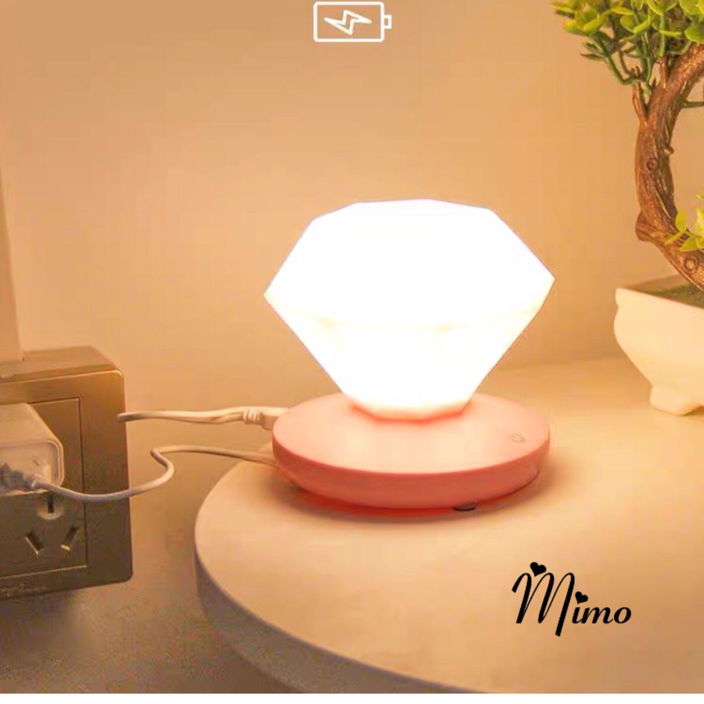Đèn Led trang trí phòng ngủ silicon có 3 nấc ánh sáng đều cảm biến hài hòa cho không gian thêm độc đáo