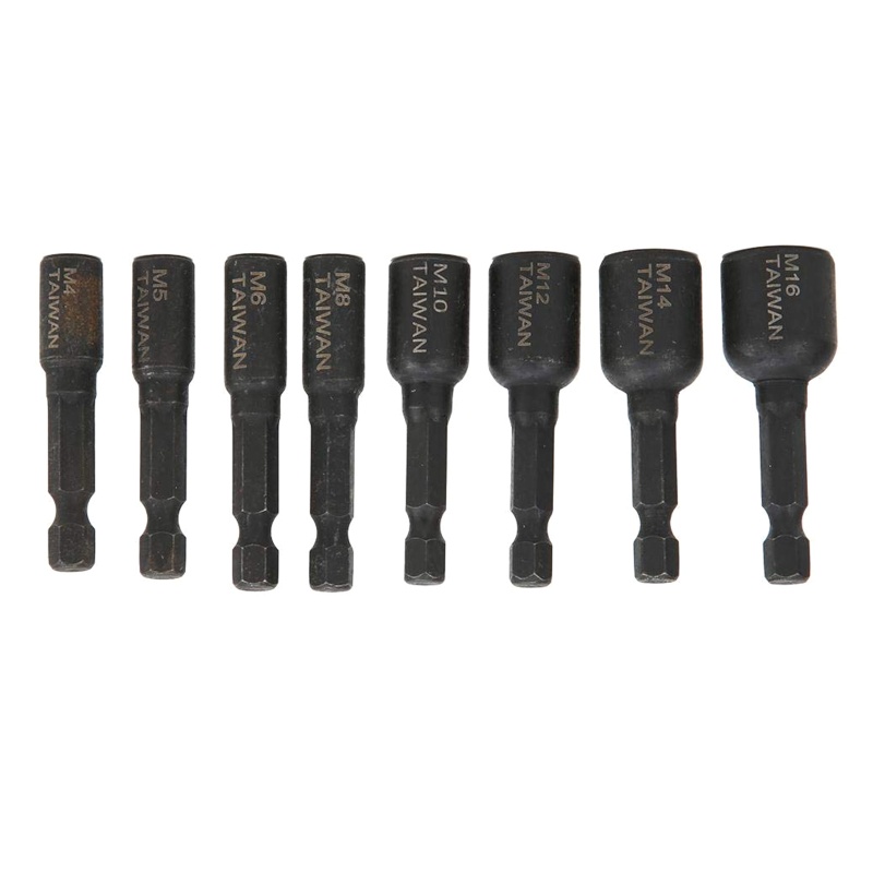 Bộ 8 Đầu Nối Vòi Nước Lục Giác 1 / 4 '' Chất Lượng Cao