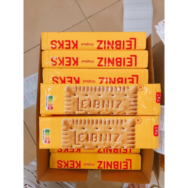 Bánh quy bơ Leibniz Đức gói 200g bơ tự nhiên và dầu hướng dương