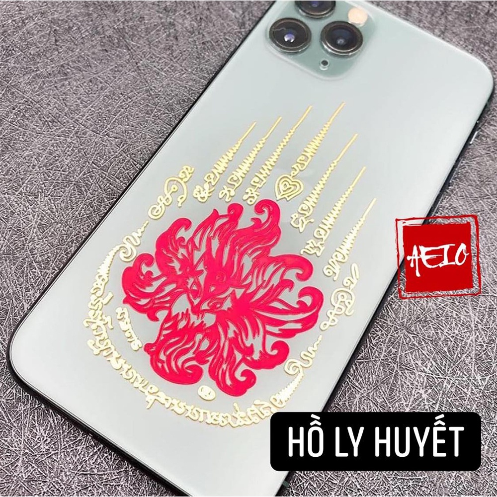 Miếng Dán Trang Trí Điện Thoại FREESHIP Bộ Dán Điện Thoại Phong Thủy