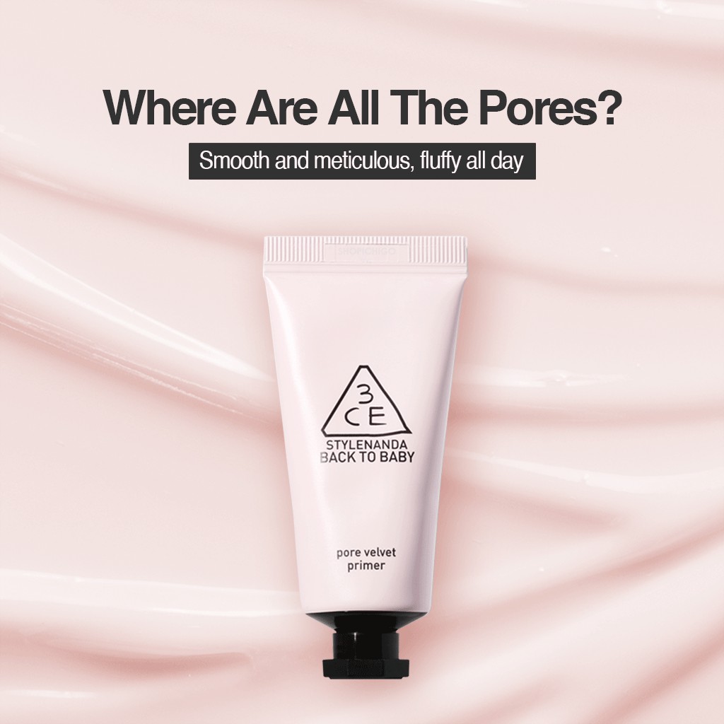 [Hàng mới về] Kem lót lỗ chân lông BACK TO BABY hiệu 3CE nặng 15g | BigBuy360 - bigbuy360.vn