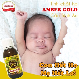Tinh chất ho AMBER GOLD CẦU BÌNH AN