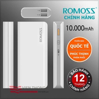Sạc Dự Phòng ROMOSS Sense 4 - 10.400 mAh