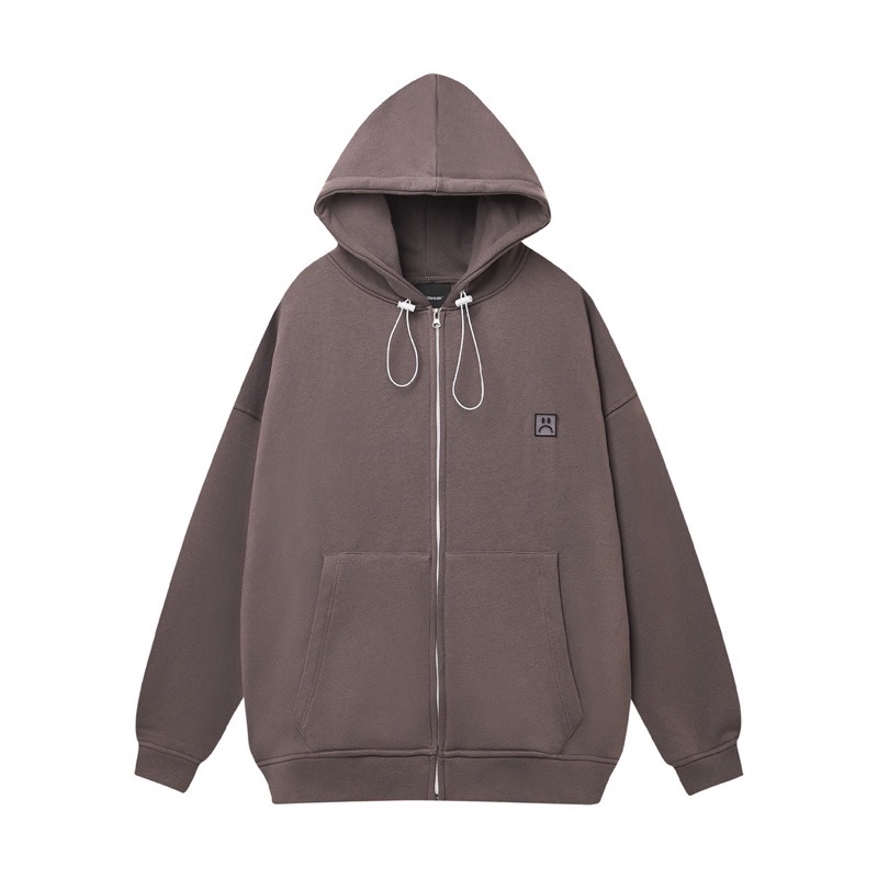 Áo hoodie zip,ÁO KHOÁC nữ Hoodie zip M725 Màu Nam Nữ Ulzzang Unisex 1hitshop
