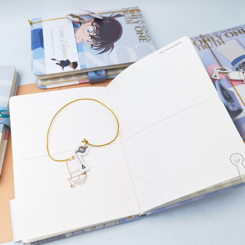 Sổ Tay Khóa Nam Châm Di Động Họa Tiết Thám Tử conan Phiên Bản Giới Hạn merchandise phantom thief Di Động Cho Học Sinh