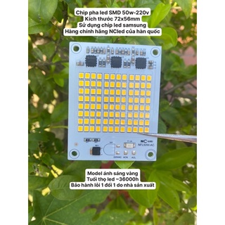 CHIP PHA LED SMD (NHÂN LED) SỬ DỤNG NGUỒN AC 220V