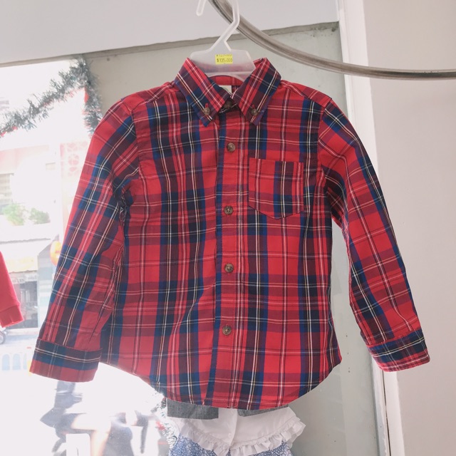 ÁO SƠ MI BÉ TRAI LITTLE 5 MÀU CỰC XỊN