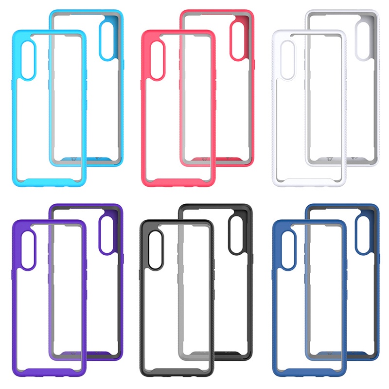 Ốp Điện Thoại Chống Sốc Bảo Vệ 360 Độ 2 Trong 1 Cho LG Velvet 5G G8 G8x V50s V60 ThinQ