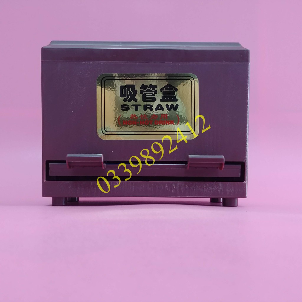 HỘP ĐỰNG ỐNG HÚT TIỆN LỢI DÙNG CHO QUÁN